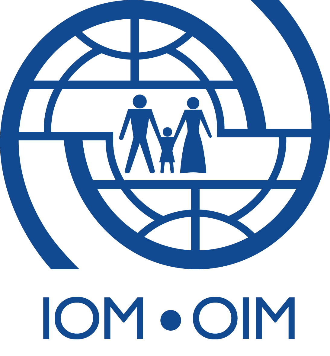IOM Logo (IOM - OIM) IOM Blue